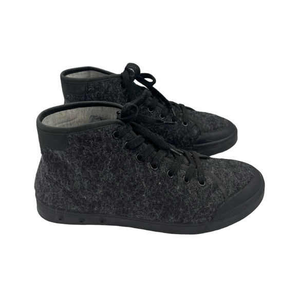 RAG & BONE High Top Wool Sneakers Gray 42/11.5 - Picture 8 of 10